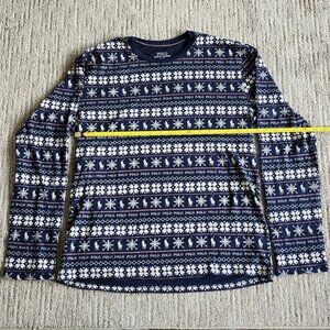 Polo Ralph Lauren Winter Theme Pajama Long Sleeve